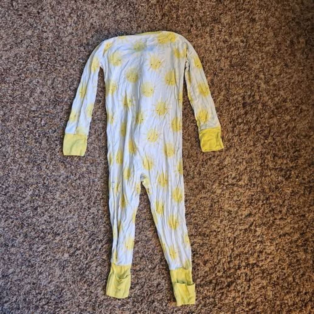Little Sleepies 18-24m Sunshine Zippy Pajamas - Picture 4 of 6